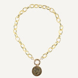 Collares cortos mujer CHAINET Moneda