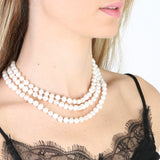 collar de perlas bisutería