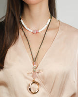Light Blue Long Atida Necklace
