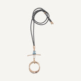 Light Blue Long Atida Necklace