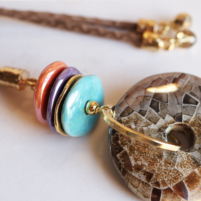 Collier long CLAY Monsul