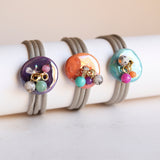 Boucles d'oreilles longues CLAY