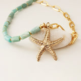 COLLIER COURT EN AMAZONITE SERENITY