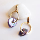 Boucles d'oreilles longues CLAY