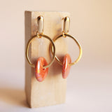 Boucles d'oreilles longues CLAY