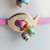 Bracelet Poisson Fluorescent Satiné