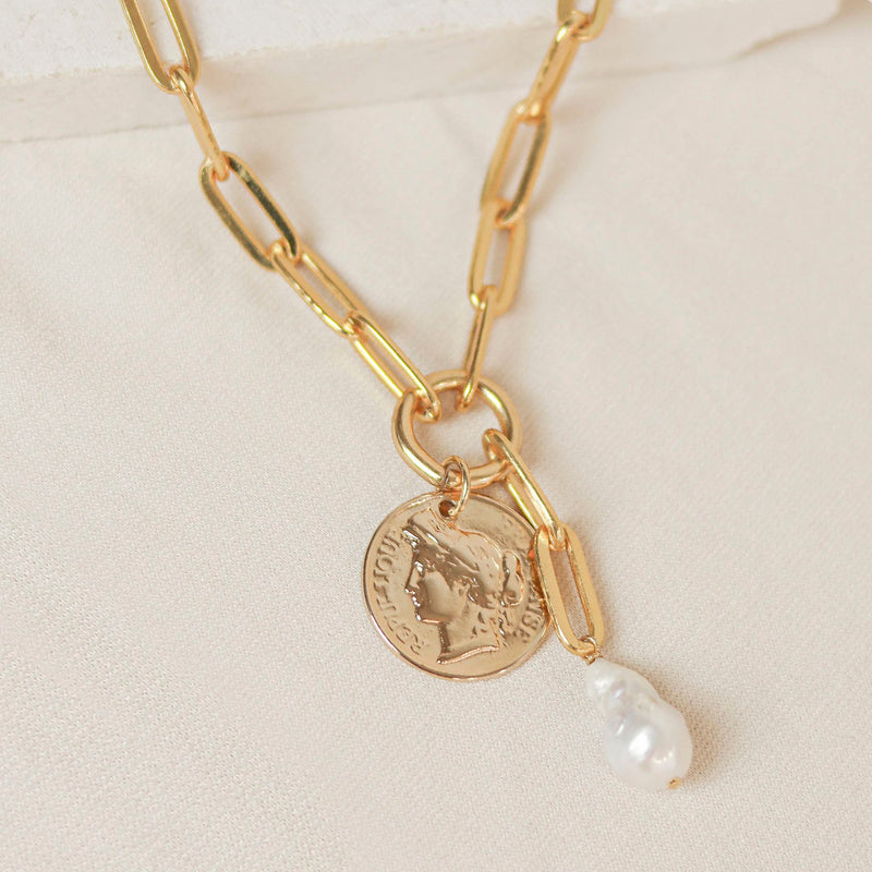 ISSOA Coin Necklace