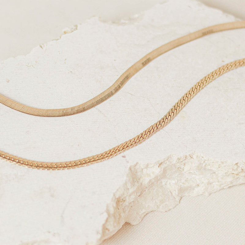Lecco Flat Chain Necklace
