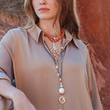 Levana Coral Mónsul Necklace