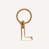 Gold Letter Keychain