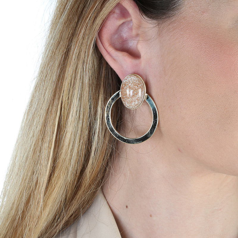 BRIOSA hoop earrings