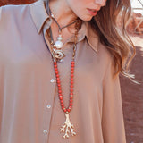 Levana Conch Odri Cream Necklace